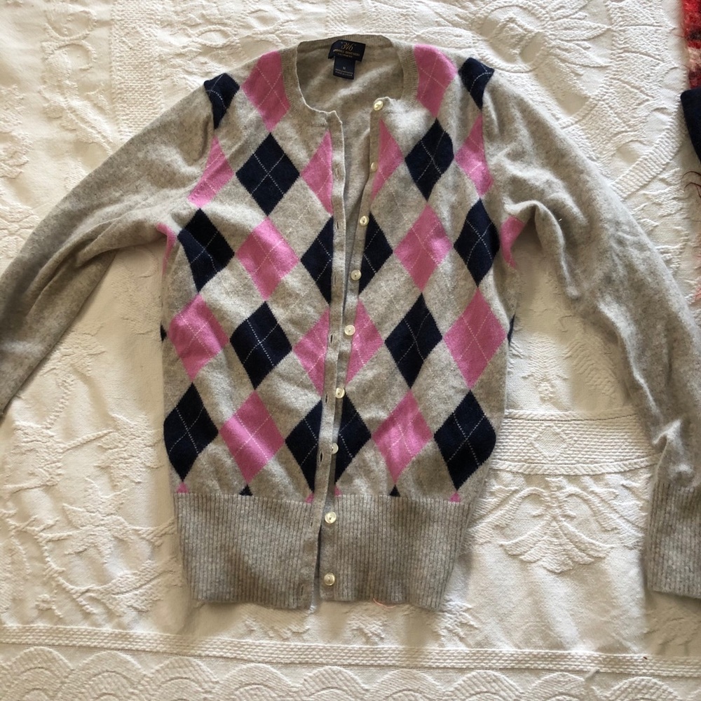 Brooks Brother 100% Cashmere cardigan New